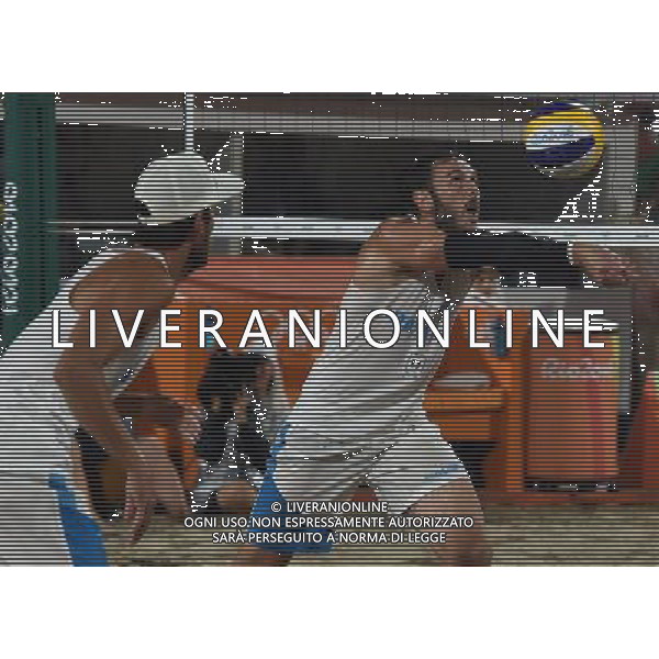 XXXI Olympic Games Giochi Olimpici Rio 2016 Rio de Janeiro - 18.08.2016 Finale Beach Volley Italia vs Brasile Nella Foto:Lupo Daniele-Nicolai Paolo vs Alison Cerutti-Bruno Oscar Schmidt /Ph.Vitez-Ag. Aldo Liverani