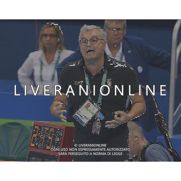 XXXI Olympic Games Giochi Olimpici Rio 2016 Rio de Janeiro - 18.08.2016 Semifinale Pallanuoto Maschile Italia vs Serbia Nella Foto:Campagna Alessandro /Ph.Vitez-Ag. Aldo Liverani