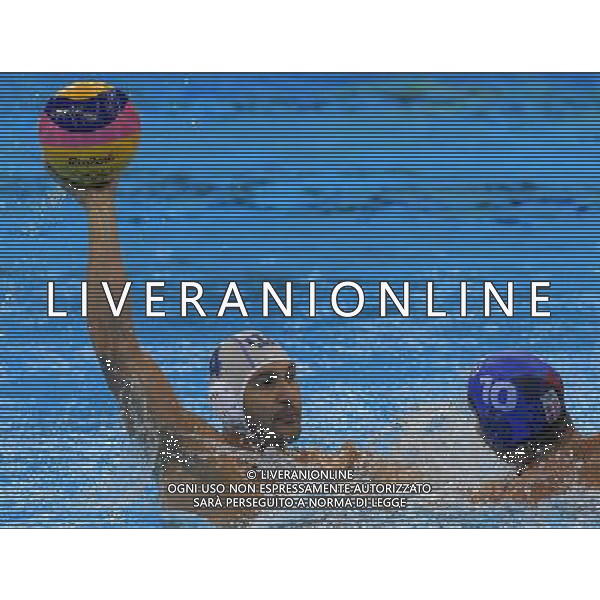 XXXI Olympic Games Giochi Olimpici Rio 2016 Rio de Janeiro - 18.08.2016 Semifinale Pallanuoto Maschile Italia vs Serbia Nella Foto:Figlioli Pietro /Ph.Vitez-Ag. Aldo Liverani