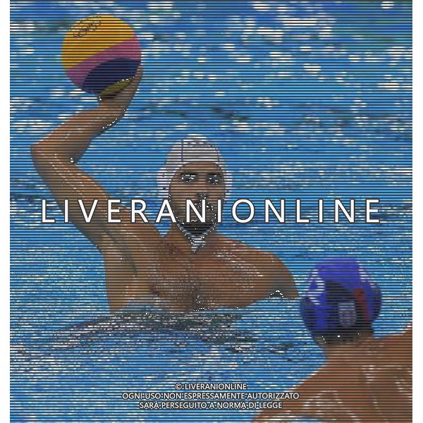 XXXI Olympic Games Giochi Olimpici Rio 2016 Rio de Janeiro - 18.08.2016 Semifinale Pallanuoto Maschile Italia vs Serbia Nella Foto:Di Fulvio Francesco /Ph.Vitez-Ag. Aldo Liverani