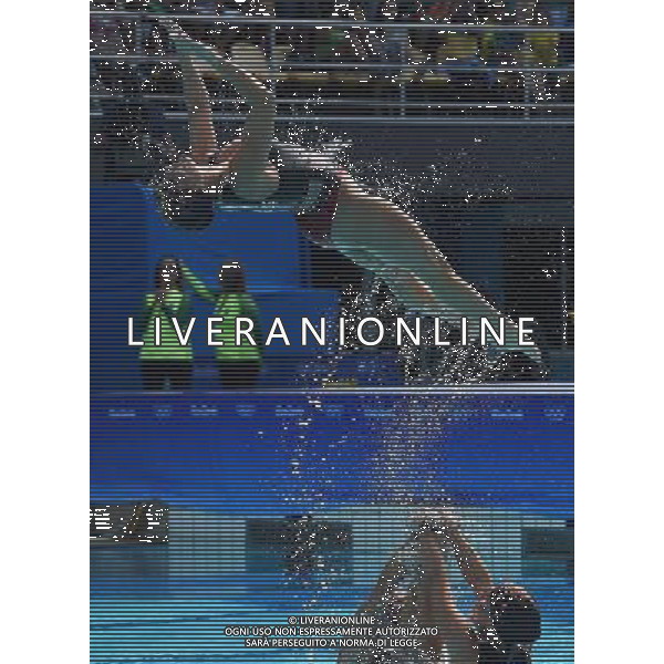 XXXI Olympic Games Giochi Olimpici Rio 2016 Rio de Janeiro - 18.08.2016 Finale Nuoto Sincronizzato Programma Tecnico Nella Foto:Team Brasile Borges Luisa,Feres Beatriz,Lobo Maria Clara,Molinos Lorena,Bruno Maria,Feres Branca,Miccuci Maria,Teixeira Lara,Nogueira Pamela /Ph.Vitez-Ag. Aldo Liverani