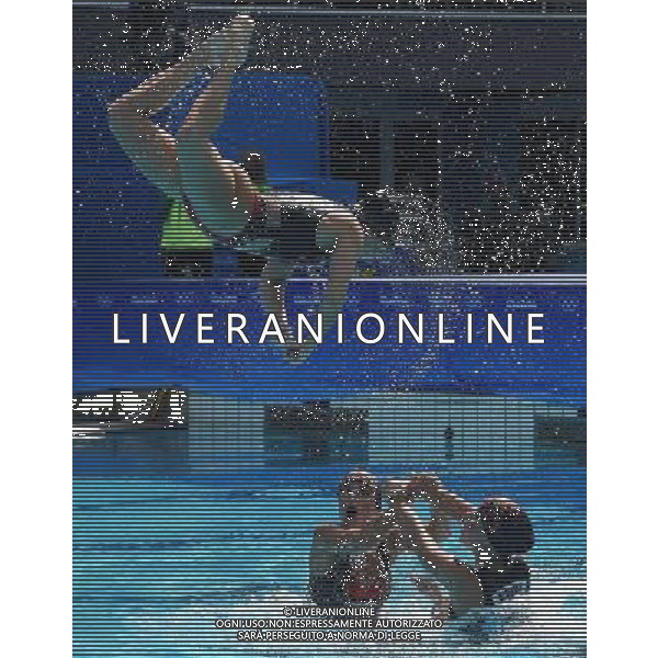 XXXI Olympic Games Giochi Olimpici Rio 2016 Rio de Janeiro - 18.08.2016 Finale Nuoto Sincronizzato Programma Tecnico Nella Foto:Team Brasile Borges Luisa,Feres Beatriz,Lobo Maria Clara,Molinos Lorena,Bruno Maria,Feres Branca,Miccuci Maria,Teixeira Lara,Nogueira Pamela /Ph.Vitez-Ag. Aldo Liverani