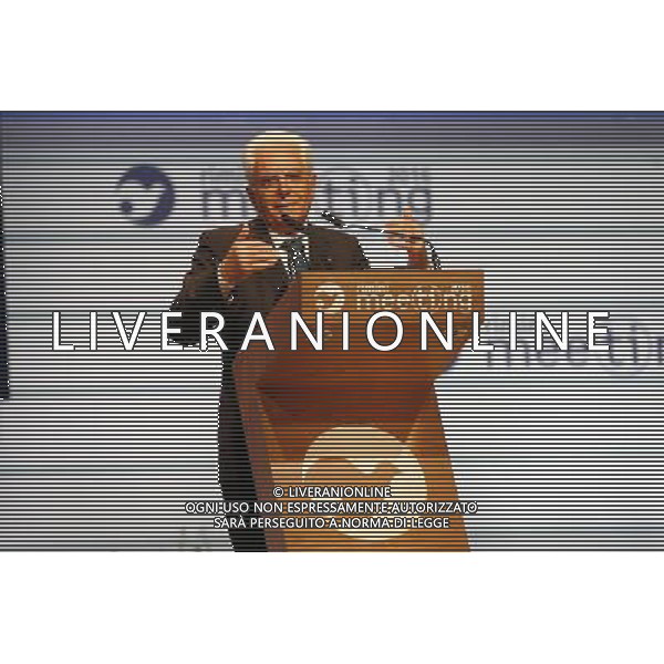 XXXVII edizione del Meeting per l\'amicizia fra i popoli, 19/08/2016, nella foto: IL PRESIDENTE SERGIO MATTARELLA, ©CLAUDIO ZAMAGNI/AGENZIA ALDO LIVERANI S.A.S