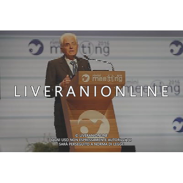 XXXVII edizione del Meeting per l\'amicizia fra i popoli, 19/08/2016, nella foto: IL PRESIDENTE SERGIO MATTARELLA, ©CLAUDIO ZAMAGNI/AGENZIA ALDO LIVERANI S.A.S