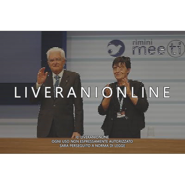 XXXVII edizione del Meeting per l\'amicizia fra i popoli, 19/08/2016, nella foto: IL PRESIDENTE SERGIO MATTARELLA, EMILIA GUARINIERI, ©CLAUDIO ZAMAGNI/AGENZIA ALDO LIVERANI S.A.S