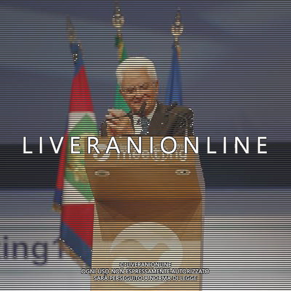 XXXVII edizione del Meeting per l\'amicizia fra i popoli, 19/08/2016, nella foto: IL PRESIDENTE SERGIO MATTARELLA, ©CLAUDIO ZAMAGNI/AGENZIA ALDO LIVERANI S.A.S