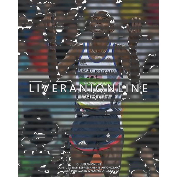 XXXI Olympic Games Giochi Olimpici Rio 2016 Rio de Janeiro - 20.08.2016 Finale 5000m Maschile Nella Foto:Mohamed Farah /Ph.Vitez-Ag. Aldo Liverani