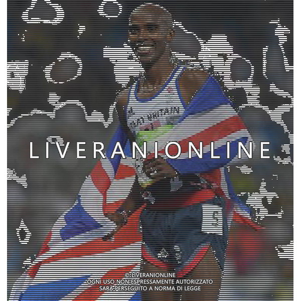 XXXI Olympic Games Giochi Olimpici Rio 2016 Rio de Janeiro - 20.08.2016 Finale 5000m Maschile Nella Foto:Mohamed Farah /Ph.Vitez-Ag. Aldo Liverani