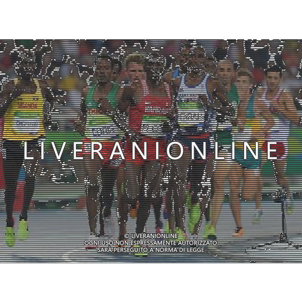 XXXI Olympic Games Giochi Olimpici Rio 2016 Rio de Janeiro - 20.08.2016 Finale 5000m Maschile Nella Foto:Mohamed Farah-Paul Chelimo-Hagos Gebrhiwet -Mohammed Ahmed /Ph.Vitez-Ag. Aldo Liverani