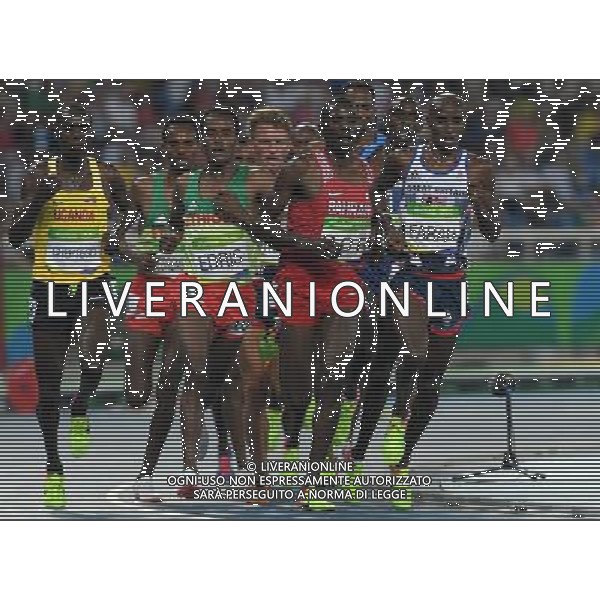 XXXI Olympic Games Giochi Olimpici Rio 2016 Rio de Janeiro - 20.08.2016 Finale 5000m Maschile Nella Foto:Mohamed Farah-Paul Chelimo-Hagos Gebrhiwet -Mohammed Ahmed /Ph.Vitez-Ag. Aldo Liverani