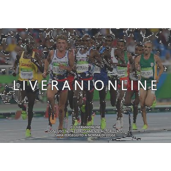 XXXI Olympic Games Giochi Olimpici Rio 2016 Rio de Janeiro - 20.08.2016 Finale 5000m Maschile Nella Foto:Mohamed Farah-Paul Chelimo-Hagos Gebrhiwet -Mohammed Ahmed /Ph.Vitez-Ag. Aldo Liverani