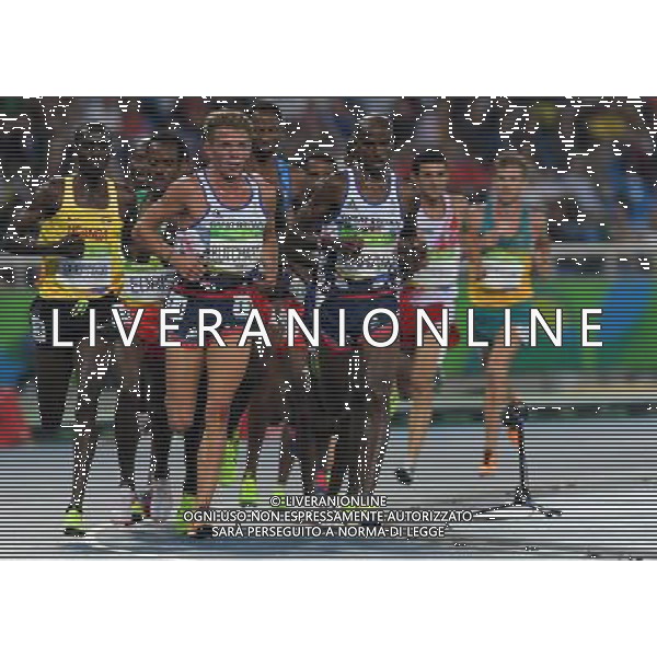 XXXI Olympic Games Giochi Olimpici Rio 2016 Rio de Janeiro - 20.08.2016 Finale 5000m Maschile Nella Foto:Mohamed Farah-Paul Chelimo-Hagos Gebrhiwet -Mohammed Ahmed /Ph.Vitez-Ag. Aldo Liverani