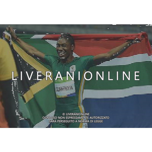XXXI Olympic Games Giochi Olimpici Rio 2016 Rio de Janeiro - 20.08.2016 Finale 800m Femminile Nella Foto:Semenya esulta /Ph.Vitez-Ag. Aldo Liverani