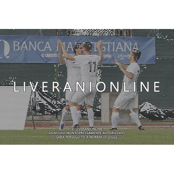 SANTARCANGELO vs VENEZIA F.C. Coppa Italia Lega Pro, 21/08/2016, nella foto: ESULTANZA VENEZIA, , foto di CLAUDIO ZAMAGNI/AGENZIA ALDO LIVERANI S.A.S.