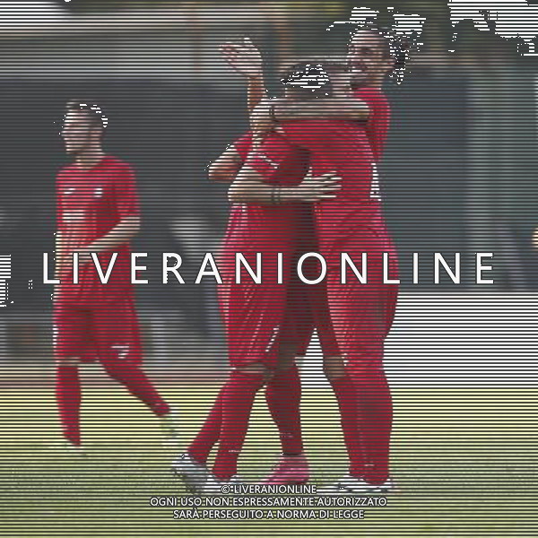 SANTARCANGELO vs VENEZIA F.C. Coppa Italia Lega Pro, 21/08/2016, nella foto: ESULTANZA SANTARCANGELO , foto di CLAUDIO ZAMAGNI/AGENZIA ALDO LIVERANI S.A.S.
