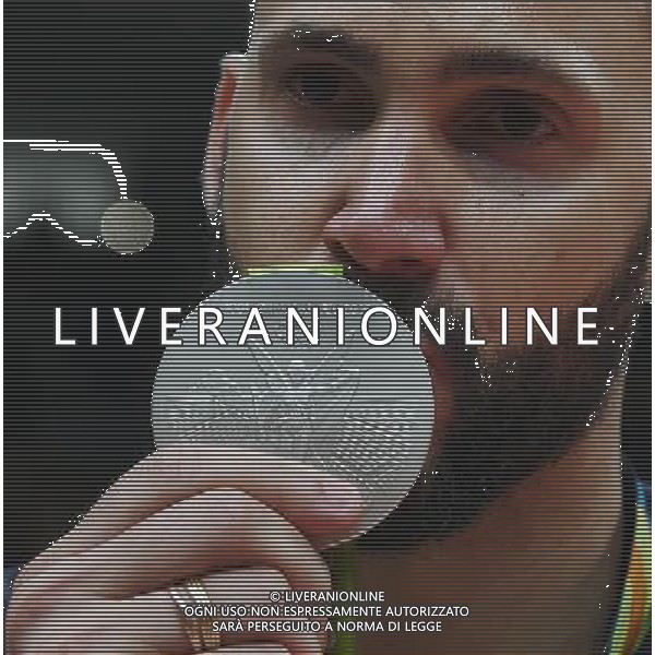 XXXI Olympic Games Giochi Olimpici Rio 2016 Rio de Janeiro - 21.08.2016 Finale Pallavolo Maschile Italia vs Brasile Nella Foto:Juantorena Osmany con la medaglia /Ph.Vitez-Ag. Aldo Liverani