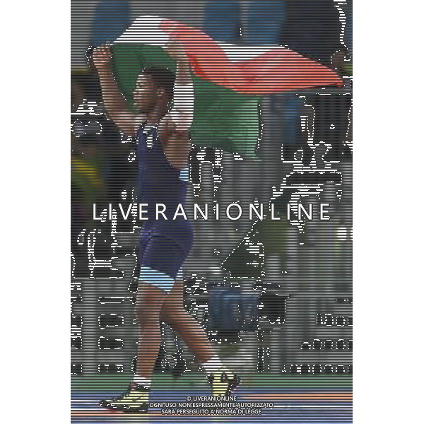 XXXI Olympic Games Giochi Olimpici Rio 2016 Rio de Janeiro - 21.08.2016 Finale per la Medaglia d Bronzo Freestyle di Lotta 65Kg Nella Foto:CHAMIZO MARQUEZ Frank ITA Bronze Medal /Ph.Staccioli/Vitez-Ag. Aldo Liverani