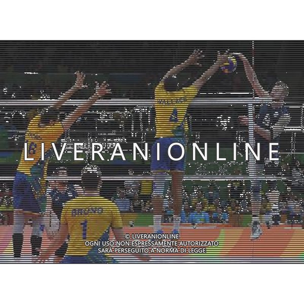 XXXI Olympic Games Giochi Olimpici Rio 2016 Rio de Janeiro - 21.08.2016 Finale Pallavolo Maschile Italia vs Brasile Nella Foto:Zaytsev Ivan /Ph.Vitez-Ag. Aldo Liverani