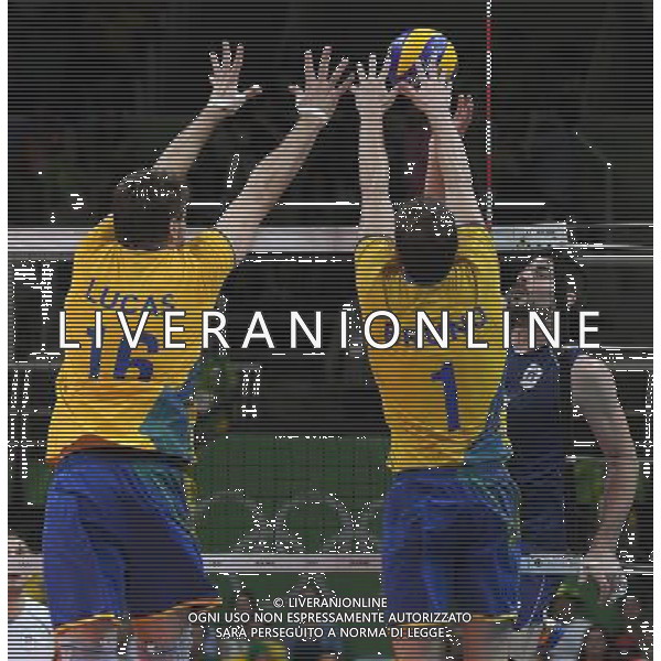 XXXI Olympic Games Giochi Olimpici Rio 2016 Rio de Janeiro - 21.08.2016 Finale Pallavolo Maschile Italia vs Brasile Nella Foto:Lanza FIlippo /Ph.Vitez-Ag. Aldo Liverani