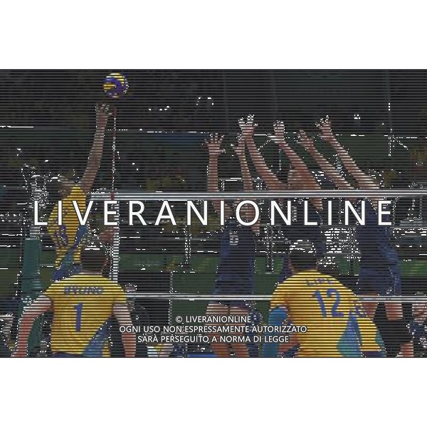 XXXI Olympic Games Giochi Olimpici Rio 2016 Rio de Janeiro - 21.08.2016 Finale Pallavolo Maschile Italia vs Brasile Nella Foto:Lucarelli Ricardo /Ph.Vitez-Ag. Aldo Liverani