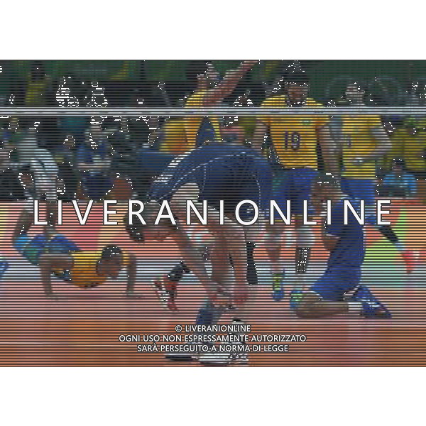 XXXI Olympic Games Giochi Olimpici Rio 2016 Rio de Janeiro - 21.08.2016 Finale Pallavolo Maschile Italia vs Brasile Nella Foto:Zaytsev Ivan delusione /Ph.Vitez-Ag. Aldo Liverani