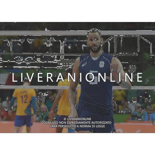 XXXI Olympic Games Giochi Olimpici Rio 2016 Rio de Janeiro - 21.08.2016 Finale Pallavolo Maschile Italia vs Brasile Nella Foto:Juantorena Osmany /Ph.Vitez-Ag. Aldo Liverani