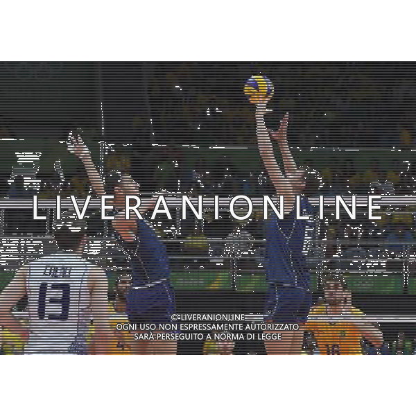 XXXI Olympic Games Giochi Olimpici Rio 2016 Rio de Janeiro - 21.08.2016 Finale Pallavolo Maschile Italia vs Brasile Nella Foto:Giannelli Simone e Buti Simone /Ph.Vitez-Ag. Aldo Liverani