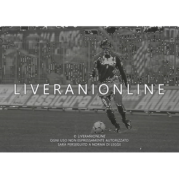 MILANO STADIO SAN SIRO 11/10/1980 ITALIA-URUGUAY NELLA FOTO ANTONIO CABRINI AG ALDO LIVERANI SAS