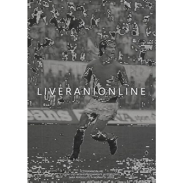 MILANO STADIO SAN SIRO 11/10/1980 ITALIA-URUGUAY NELLA FOTO PAOLO ROSSI AG ALDO LIVERANI SAS