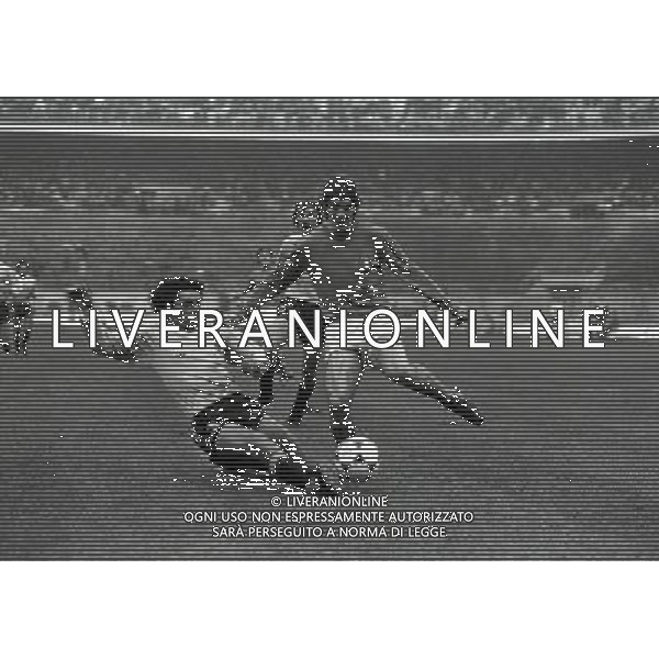 MILANO STADIO SAN SIRO 11/10/1980 ITALIA-URUGUAY NELLA FOTO PAOLO ROSSI AG ALDO LIVERANI SAS