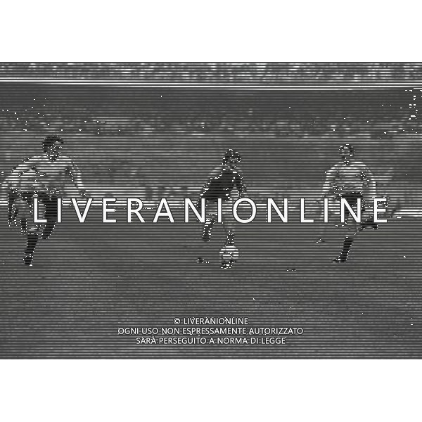 MILANO STADIO SAN SIRO 11/10/1980 ITALIA-URUGUAY NELLA FOTO PAOLO ROSSI AG ALDO LIVERANI SAS