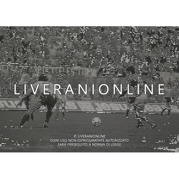 MILANO STADIO SAN SIRO 11/10/1980 ITALIA-URUGUAY NELLA FOTO PAOLO ROSSI AG ALDO LIVERANI SAS