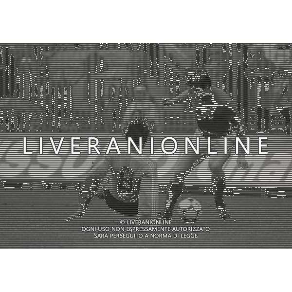 MILANO STADIO SAN SIRO 11/10/1980 ITALIA-URUGUAY NELLA FOTO GABRIELE ORIALI AG ALDO LIVERANI SAS