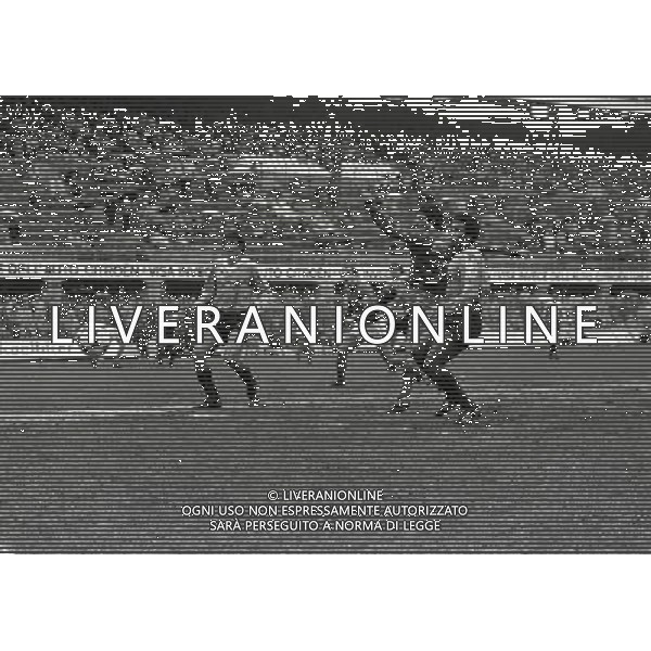 MILANO STADIO SAN SIRO 11/10/1980 ITALIA-URUGUAY NELLA FOTO PAOLO ROSSI AG ALDO LIVERANI SAS