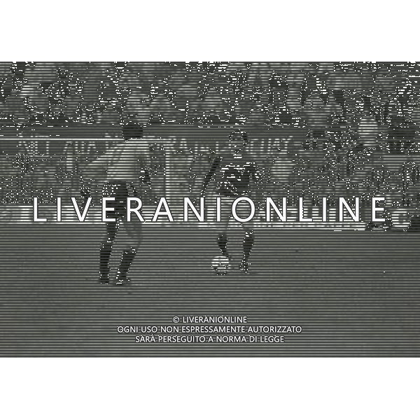 MILANO STADIO SAN SIRO 11/10/1980 ITALIA-URUGUAY NELLA FOTO GIANCARLO ANTOGNONI AG ALDO LIVERANI SAS