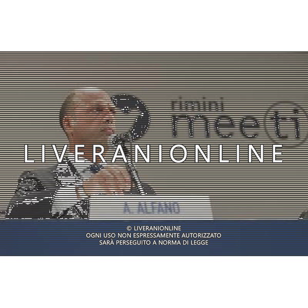 XXXVII edizione del Meeting per l\'amicizia fra i popoli, 22/08/2016, nella foto: IL MINISTRO ANGELINO ALFANO, Â©CLAUDIO ZAMAGNI/AGENZIA ALDO LIVERANI S.A.S