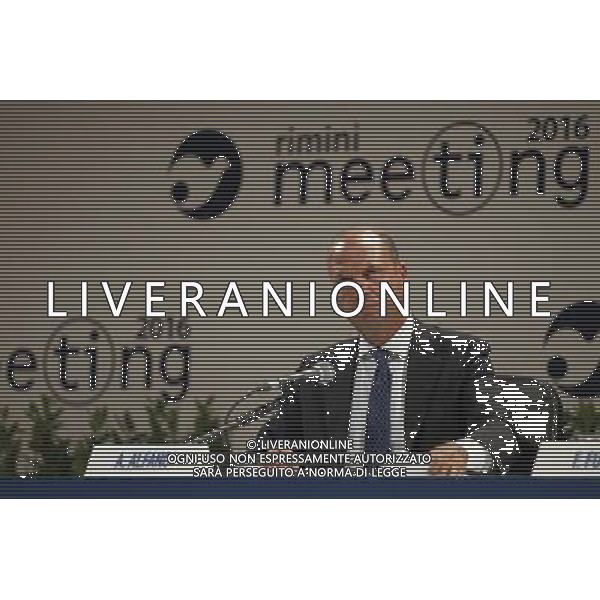 XXXVII edizione del Meeting per l\'amicizia fra i popoli, 22/08/2016, nella foto: IL MINISTRO ANGELINO ALFANO, Â©CLAUDIO ZAMAGNI/AGENZIA ALDO LIVERANI S.A.S