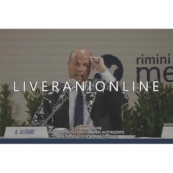 XXXVII edizione del Meeting per l\'amicizia fra i popoli, 22/08/2016, nella foto: IL MINISTRO ANGELINO ALFANO, Â©CLAUDIO ZAMAGNI/AGENZIA ALDO LIVERANI S.A.S