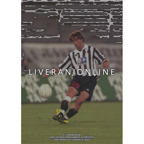 TORINO 29-08-1998 SUPERCOPPA ITALIANA JUVENTUS LAZIO NELLA FOTO ALESSIO TACCHINARDI AG ALDO LIVERANI SAS