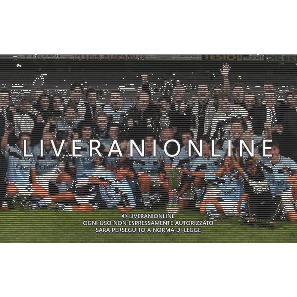TORINO 29-08-1998 SUPERCOPPA ITALIANA JUVENTUS LAZIO NELLA FOTO LA FORMAZIONE DELLA LAZIO VINCE LA SUPERCOPPA ITALIANA AG ALDO LIVERANI SAS