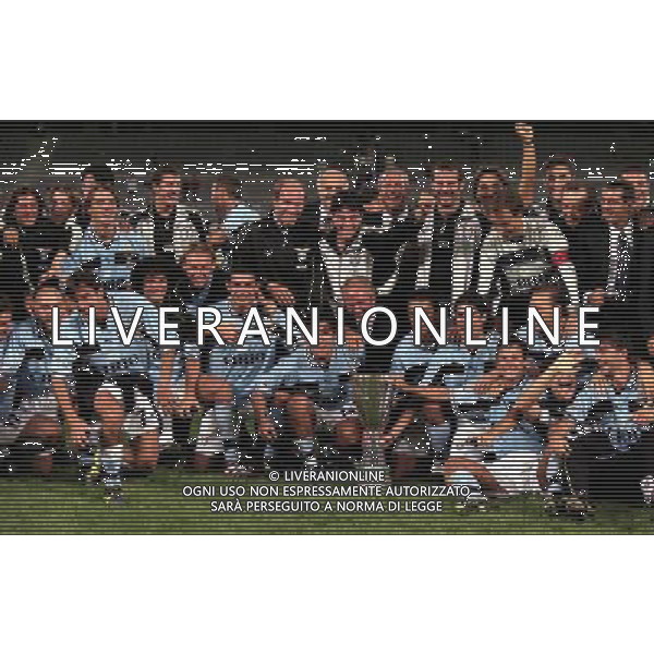 TORINO 29-08-1998 SUPERCOPPA ITALIANA JUVENTUS LAZIO NELLA FOTO LA FORMAZIONE DELLA LAZIO VINCE LA SUPERCOPPA ITALIANA AG ALDO LIVERANI SAS