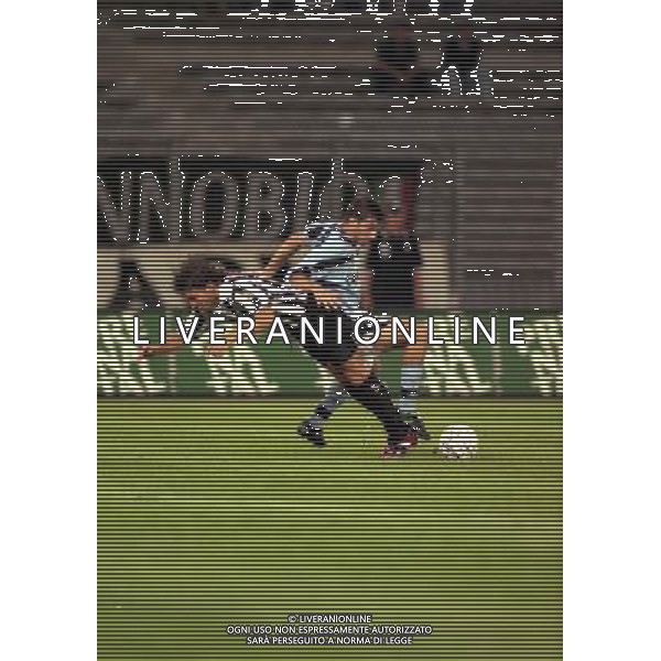 TORINO 29-08-1998 SUPERCOPPA ITALIANA JUVENTUS LAZIO NELLA FOTO LOMBARDI ALESSANDRO DEL PIERO AG ALDO LIVERANI SAS