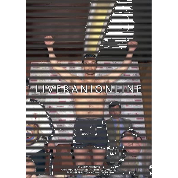 MILANO 18/04/1997 PESI GIOVANNI PARISI NELLA FOTO GIOVANNI PARISI AG ALDOL IVERANI SAS
