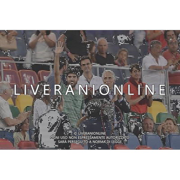 UEFA Champions League 2016-2017 spareggi ritorno - Roma 23.08.2016 - AS Roma vs Porto - nella foto: Daniele Lupo con Giovanni Malago\' in tribuna / Ph. Corradetti-Ag. Aldo Liverani