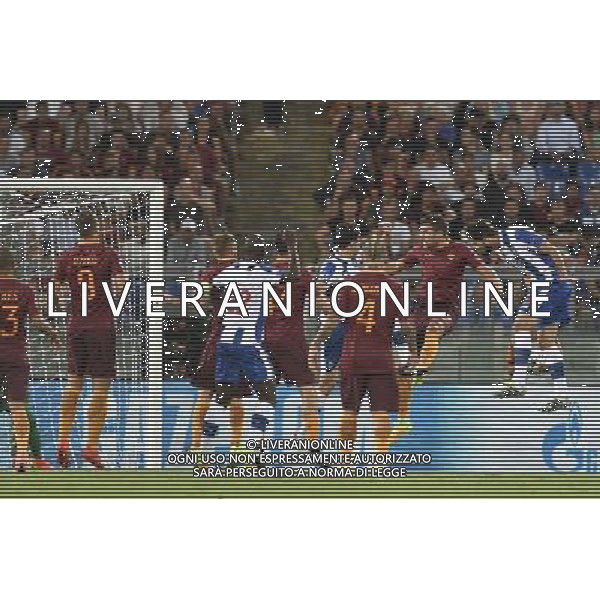 UEFA Champions League 2016-2017 spareggi ritorno - Roma 23.08.2016 - AS Roma vs Porto - nella foto: il gol dei Felipe del 0-1 / Ph. Corradetti-Ag. Aldo Liverani