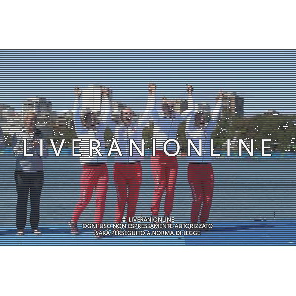RIO DE JANEIRO, 11.08.2016 WIOSLARSTWO CZWORKA PODWOJNA KOBIET PODWOJNA KOBIET IGRZYSKA OLIMPIJSKIE RIO 2016 , RIO 2016 OLYMPIC GAMES SWIMMING N/Z. MONIKA CIACIUCH, MARIA SPRINGWALD, JOANNA LESZCZYNSKA, AGNIESZKA KOBUS FOTO: TOMASZ MARKOWSKI / NEWSPIX.PL --- Newspix.pl AG ALDO LIVERANI SAS ONLY ITALY *** Local Caption *** www.newspix.pl mail us: info@newspix.pl call us: 0048 022 23 22 222 --- Polish Picture Agency by Ringier Axel Springer Poland