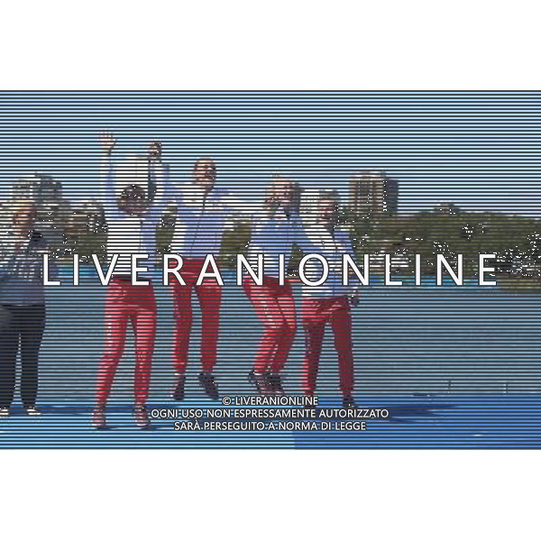 RIO DE JANEIRO, 11.08.2016 WIOSLARSTWO CZWORKA PODWOJNA KOBIET PODWOJNA KOBIET IGRZYSKA OLIMPIJSKIE RIO 2016 , RIO 2016 OLYMPIC GAMES SWIMMING N/Z. MONIKA CIACIUCH, MARIA SPRINGWALD, JOANNA LESZCZYNSKA, AGNIESZKA KOBUS FOTO: TOMASZ MARKOWSKI / NEWSPIX.PL --- Newspix.pl AG ALDO LIVERANI SAS ONLY ITALY *** Local Caption *** www.newspix.pl mail us: info@newspix.pl call us: 0048 022 23 22 222 --- Polish Picture Agency by Ringier Axel Springer Poland