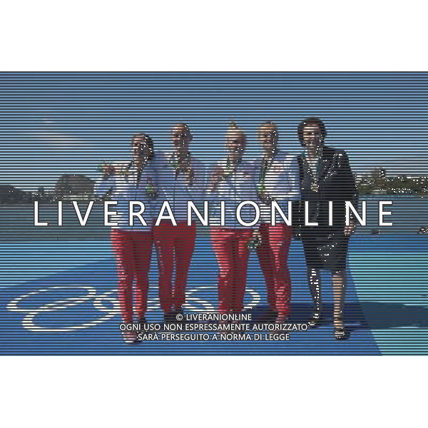 RIO DE JANEIRO, 11.08.2016 WIOSLARSTWO CZWORKA PODWOJNA KOBIET PODWOJNA KOBIET IGRZYSKA OLIMPIJSKIE RIO 2016 , RIO 2016 OLYMPIC GAMES SWIMMING N/Z. MONIKA CIACIUCH, MARIA SPRINGWALD, JOANNA LESZCZYNSKA, AGNIESZKA KOBUS , IRENA SZEWINSKA FOTO: TOMASZ MARKOWSKI / NEWSPIX.PL --- Newspix.pl AG ALDO LIVERANI SAS ONLY ITALY *** Local Caption *** www.newspix.pl mail us: info@newspix.pl call us: 0048 022 23 22 222 --- Polish Picture Agency by Ringier Axel Springer Poland