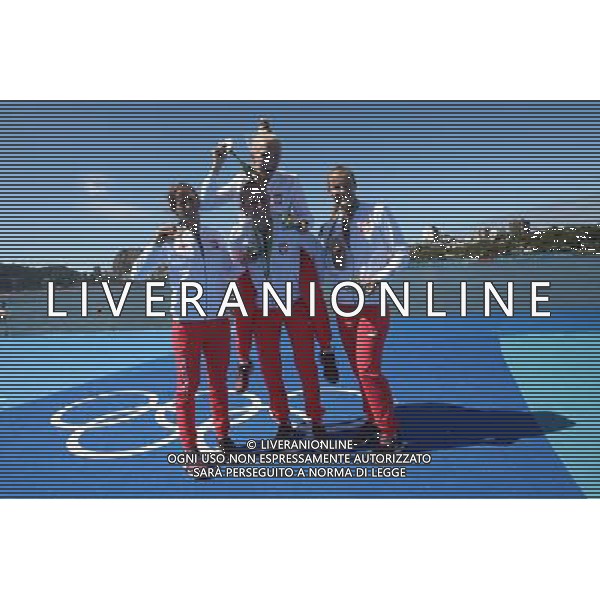 RIO DE JANEIRO, 11.08.2016 WIOSLARSTWO CZWORKA PODWOJNA KOBIET PODWOJNA KOBIET IGRZYSKA OLIMPIJSKIE RIO 2016 , RIO 2016 OLYMPIC GAMES SWIMMING N/Z. MONIKA CIACIUCH, MARIA SPRINGWALD, JOANNA LESZCZYNSKA, AGNIESZKA KOBUS FOTO: TOMASZ MARKOWSKI / NEWSPIX.PL --- Newspix.pl AG ALDO LIVERANI SAS ONLY ITALY *** Local Caption *** www.newspix.pl mail us: info@newspix.pl call us: 0048 022 23 22 222 --- Polish Picture Agency by Ringier Axel Springer Poland