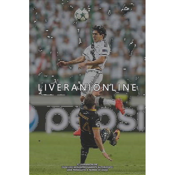 2016.8.23, Warszawa , UEFA Champions League , Legia Warsaw - Dundalk FC , Liga Mistrzow , Legia Warszawa - Dundalk FC n z Guilherme (Legia), Dane Massey (Dundalk) fot. Tomasz Jastrzebowski / Foto Olimpik / NEWSPIX.PL --- Newspix.pl AG ALDO LIVERANI SAS ONLY ITALY *** Local Caption *** www.newspix.pl mail us: info@newspix.pl call us: 0048 022 23 22 222 --- Polish Picture Agency by Ringier Axel Springer Poland
